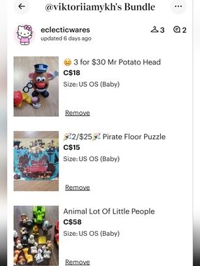 Custom CCO listing